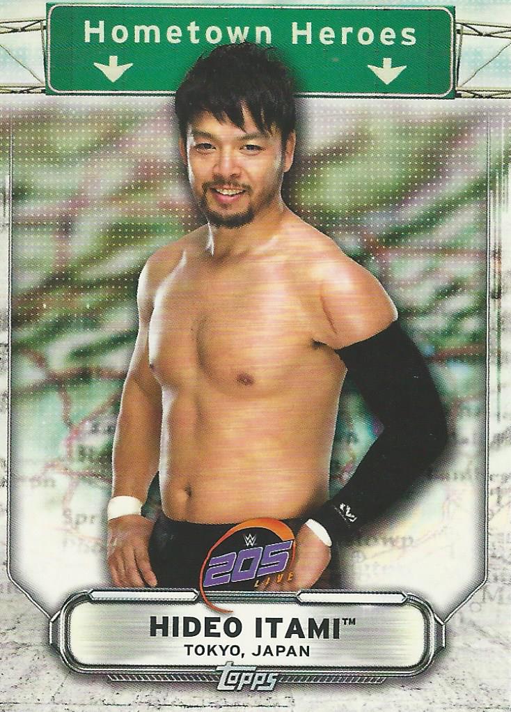 WWE Topps Raw 2019 Hideo Itami HH-45 trading card PW Catalog