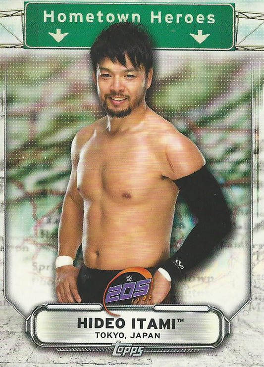 WWE Topps Raw 2019 Hideo Itami HH-45 trading card PW Catalog