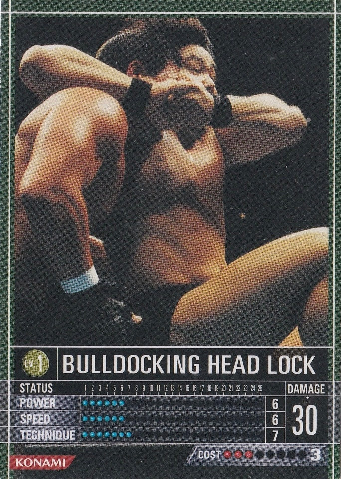 Bulldocking Head Lock