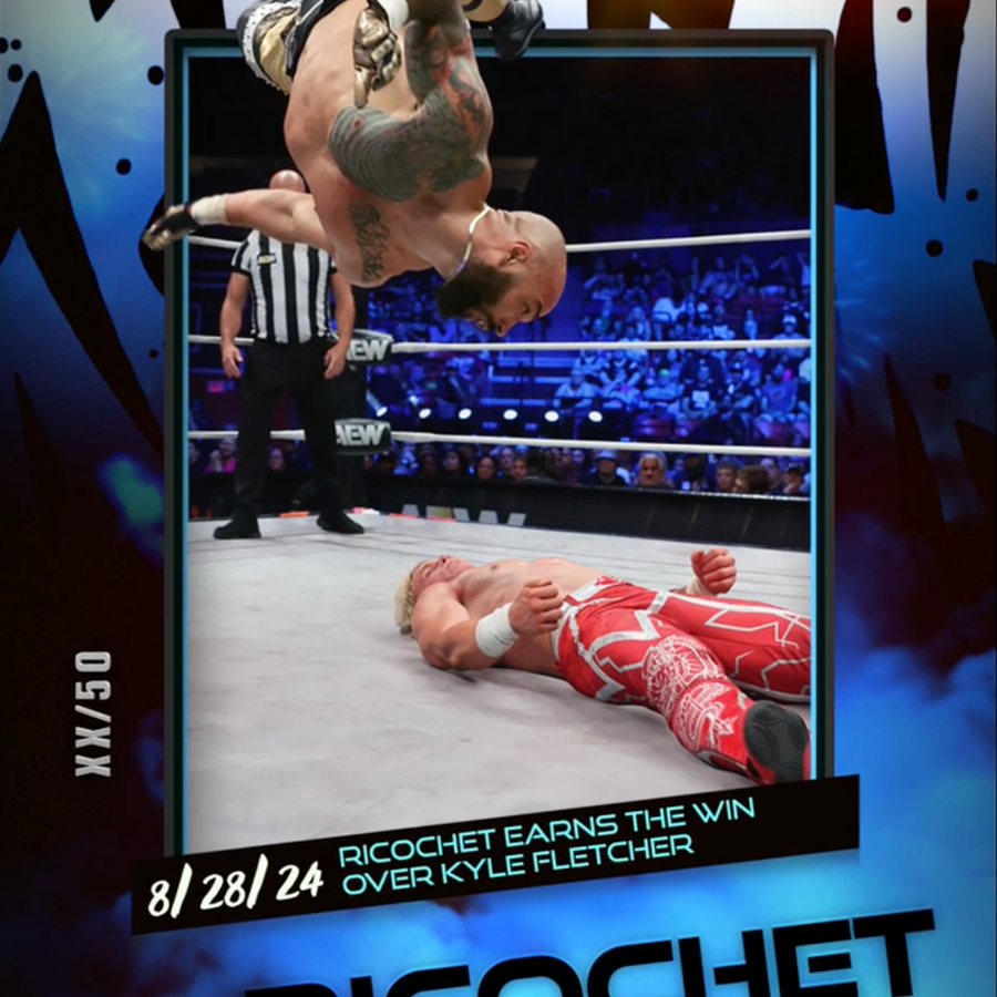 8/28/24 – Ricochet – Ricochet Earns the Win Over Kyle Fletcher