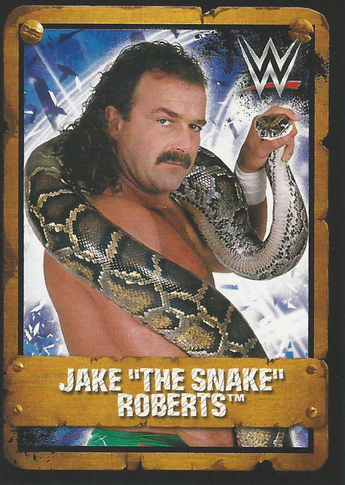 WWE Topps Stickers 2017 Jake the Snake Roberts #143