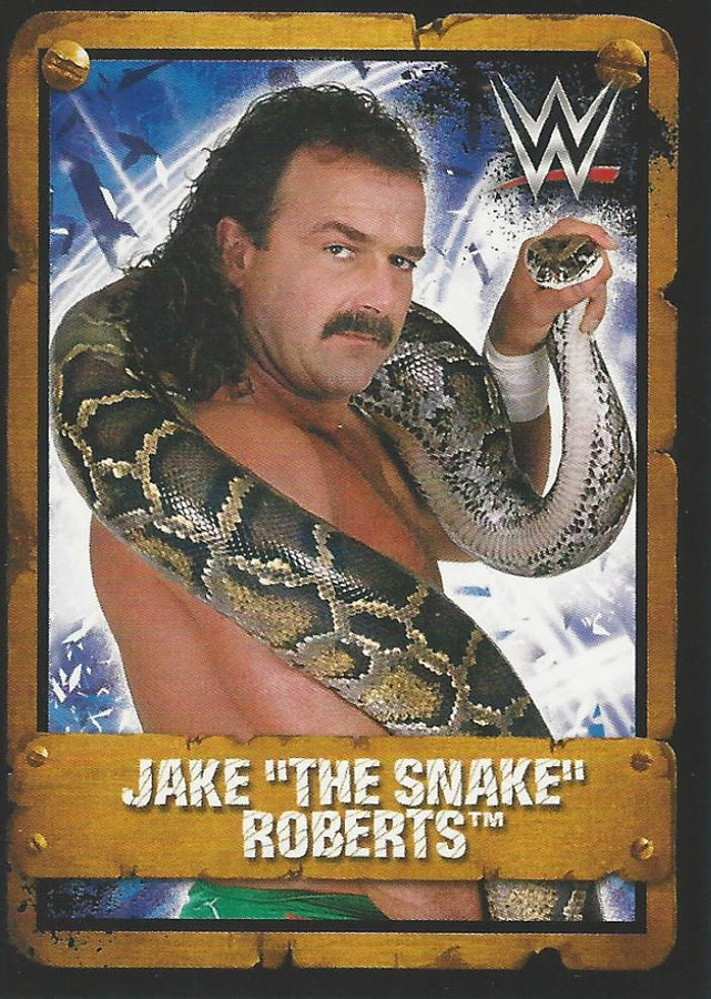WWE Topps Stickers 2017 Jake the Snake Roberts #143