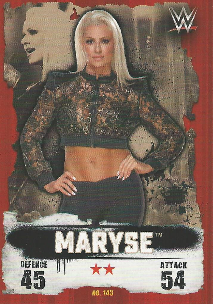 WWE Topps Slam Attax Takeover 2016 Maryse #143