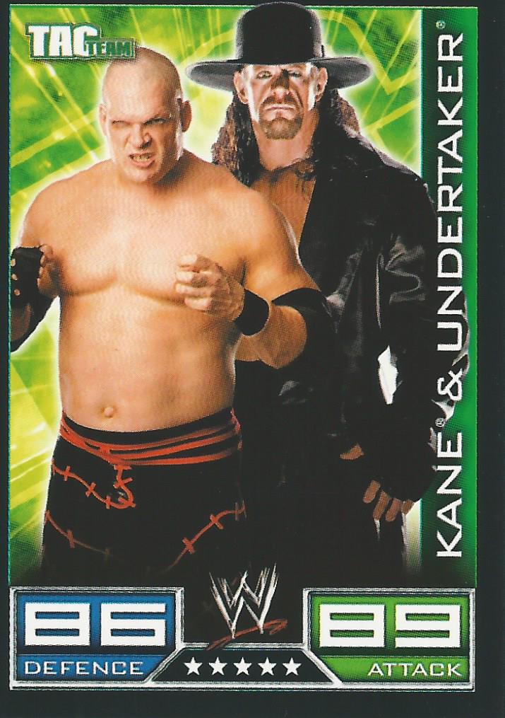 WWE Topps Slam Attax 2008 Kane and Undertaker #143