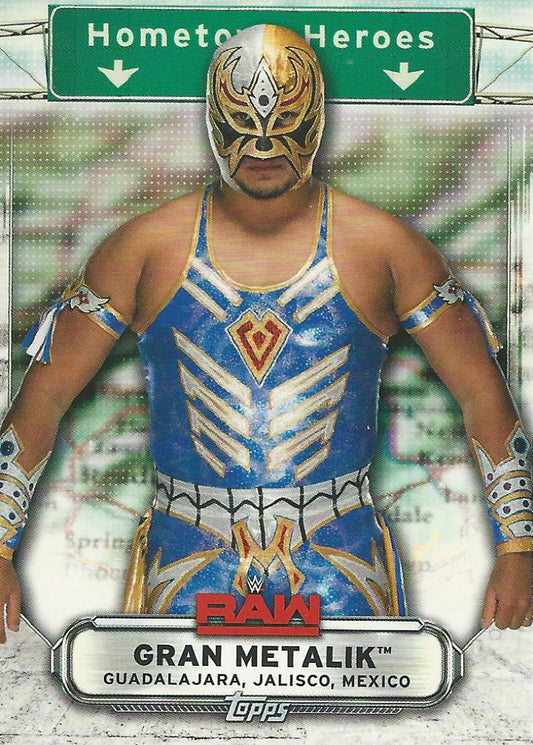 WWE Topps Raw 2019 Gran Metalik HH-44 trading card PW Catalog