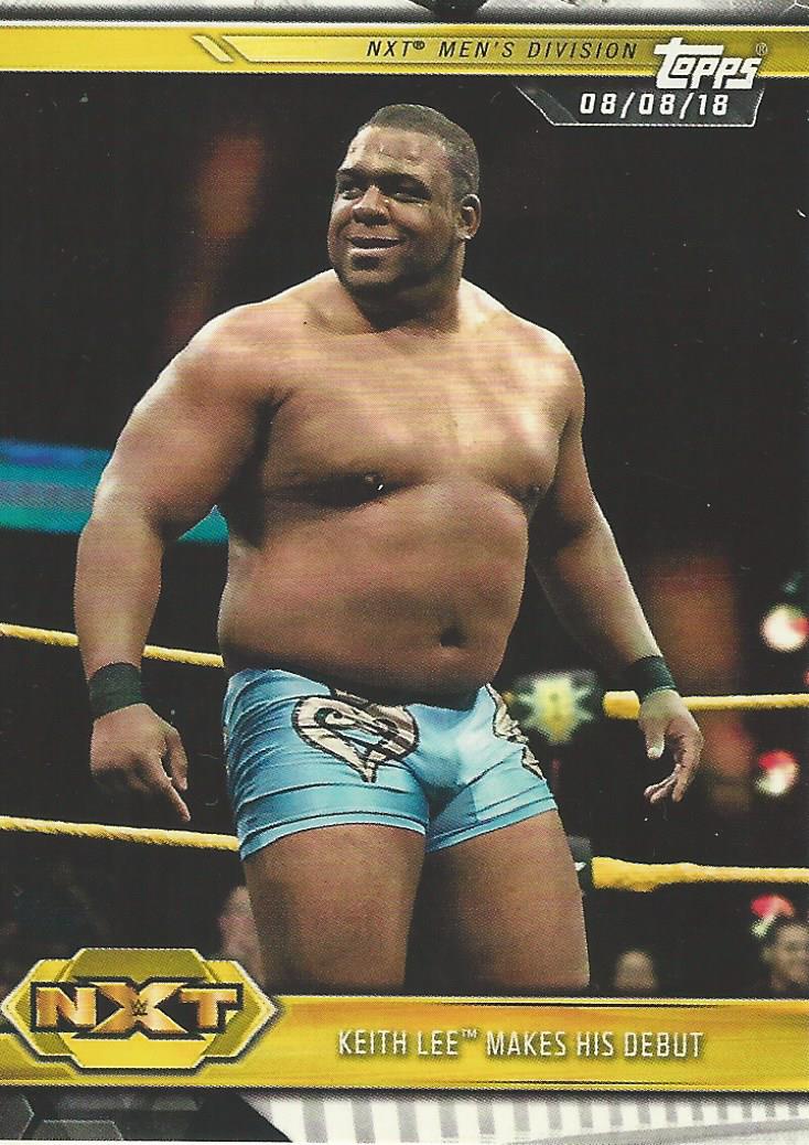 WWE Topps NXT 2019 Keith Lee #43