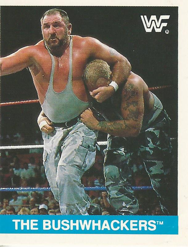WWF Merlin Sticker Collection 1990 Bushwhackers #143