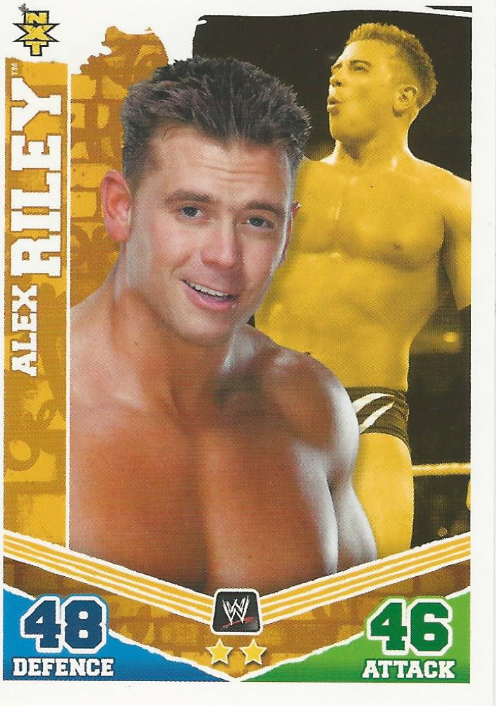 WWE Topps Slam Attax Mayhem 2010 Alex Riley NXT #143