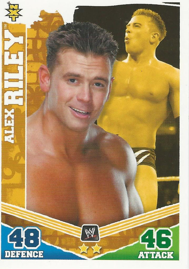 WWE Topps Slam Attax Mayhem 2010 Alex Riley NXT #143