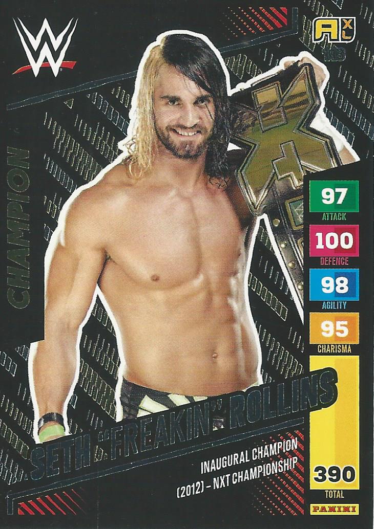 WWE Panini XL Adrenalyn 2024 Seth Rollins #143