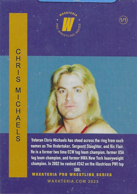 Chris Michaels trading card PW Catalog