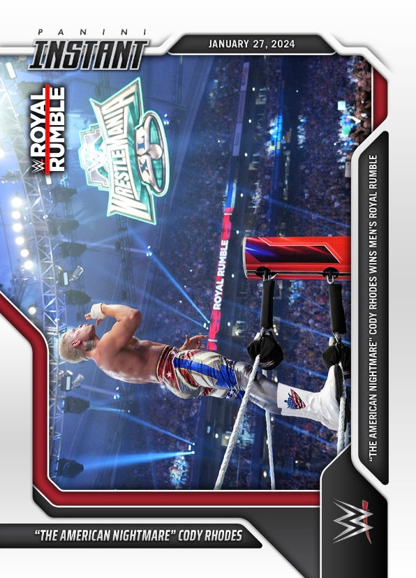 “The American Nightmare” Cody Rhodes – “the American Nightmare” Cody Rhodes Wins Men’s Royal Rumble Match