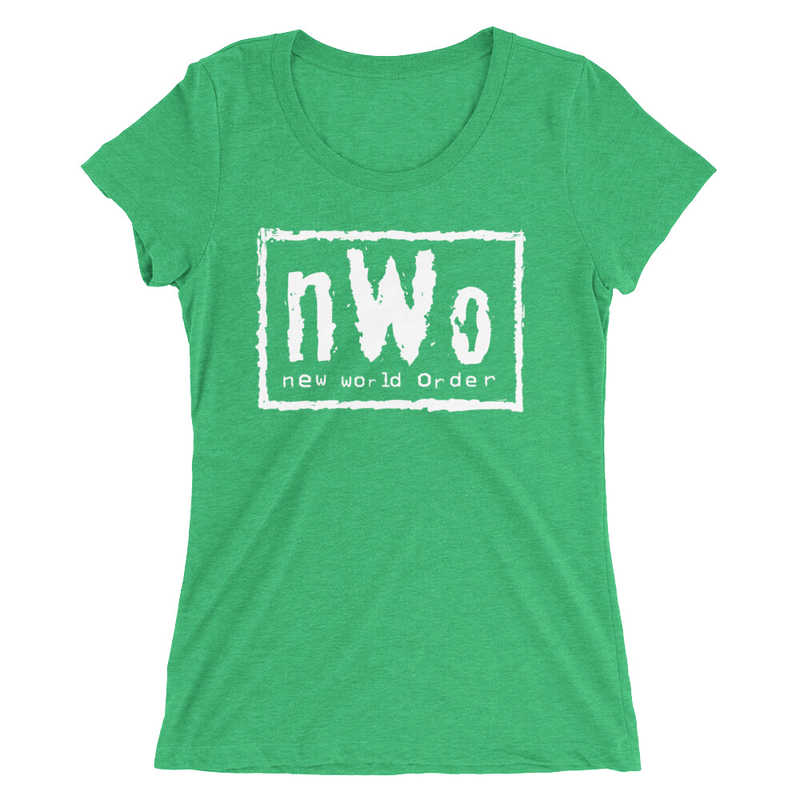 nWo "Classic Logo" Women's Tri-Blend T-Shirt T-Shirt PW Catalog