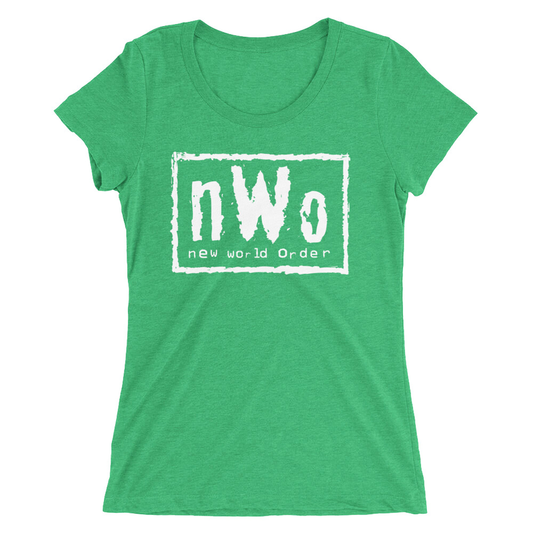 nWo "Classic Logo" Women's Tri-Blend T-Shirt T-Shirt PW Catalog