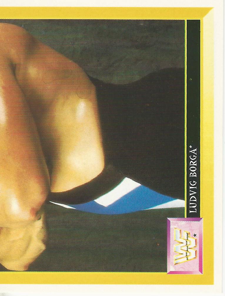 WWF Merlin Sticker 1994 Ludvig Borga #144
