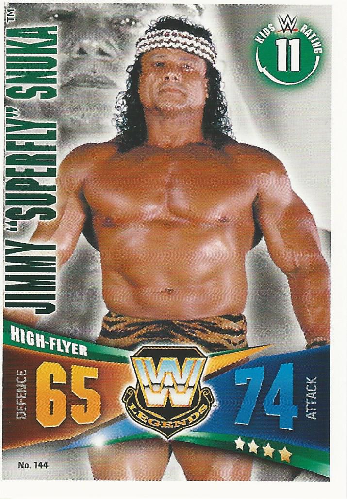 WWE Topps Slam Attax Rivals 2014 Jimmy Snuka #144