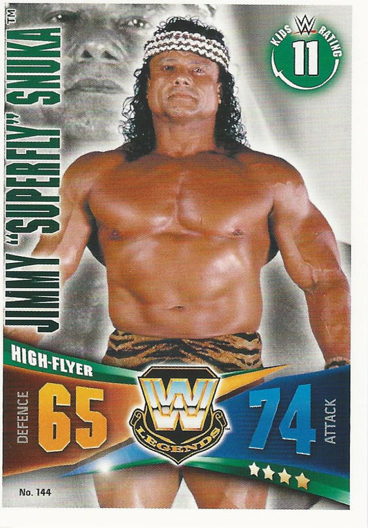 WWE Topps Slam Attax Rivals 2014 Jimmy Snuka #144