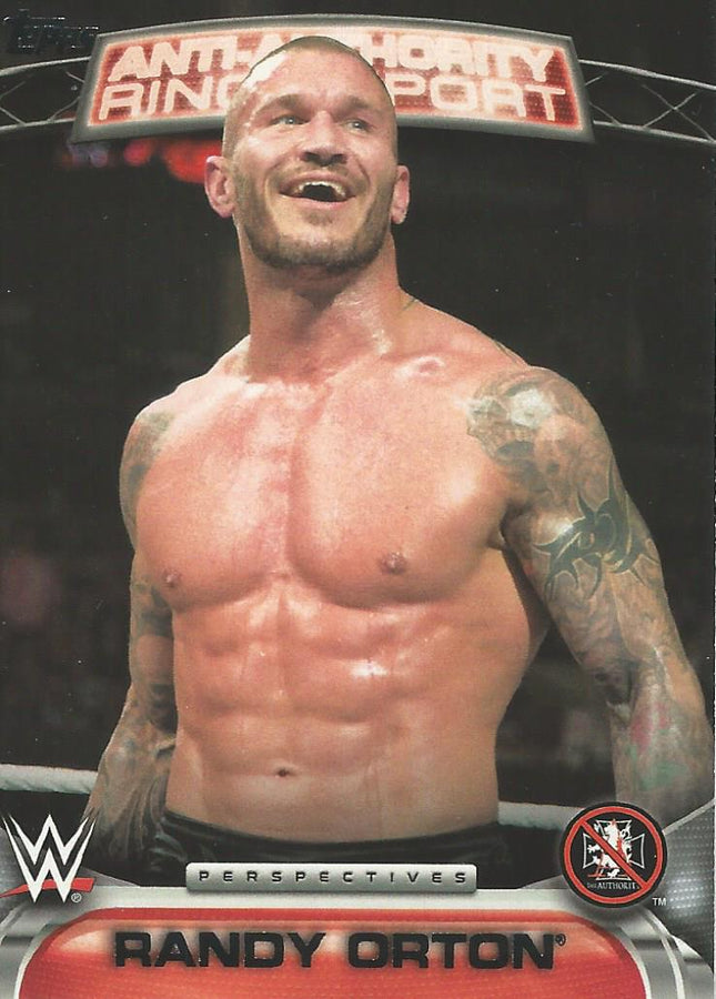 WWE Topps 2016 Randy Orton 14AA trading card PW Catalog