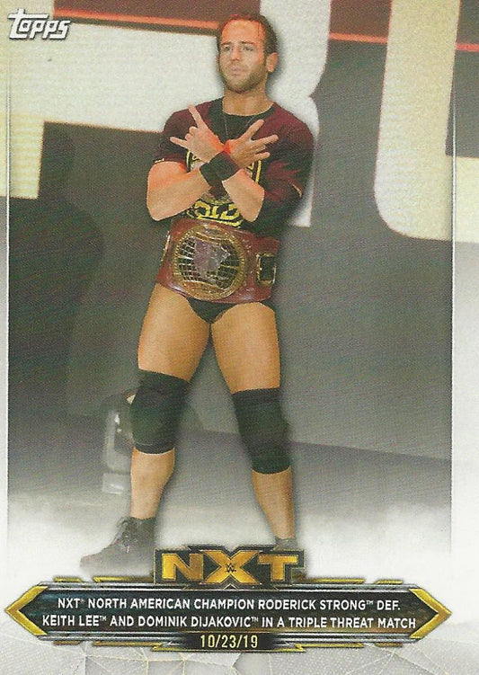 WWE Topps NXT 2020 Roderick Strong #44