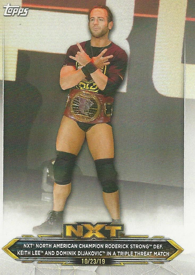 WWE Topps NXT 2020 Roderick Strong #44