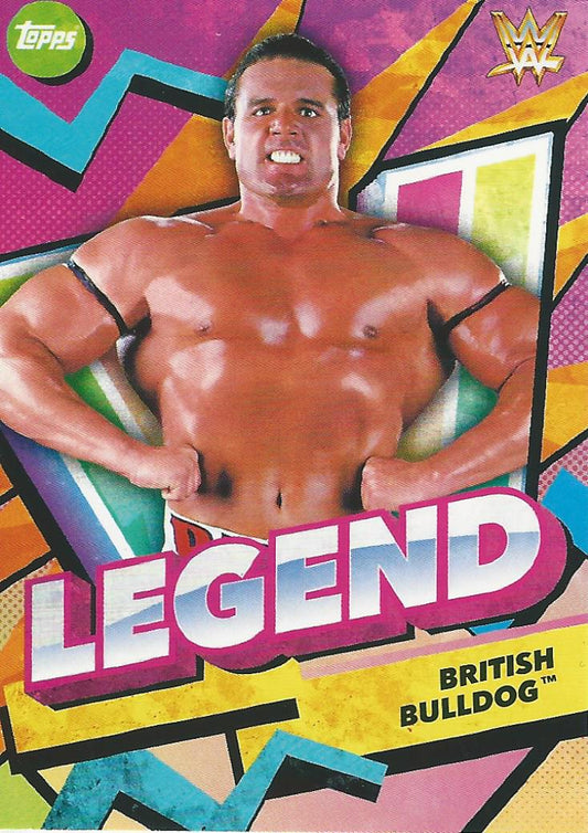 Topps WWE Superstars 2021 British Bulldog #144