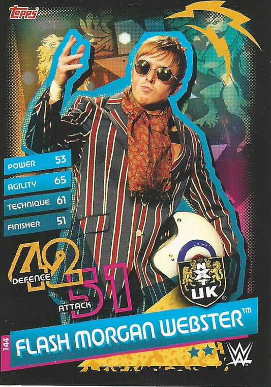 WWE Topps Slam Attax Reloaded 2020 Flash Morgan Webster #144 NXT UK