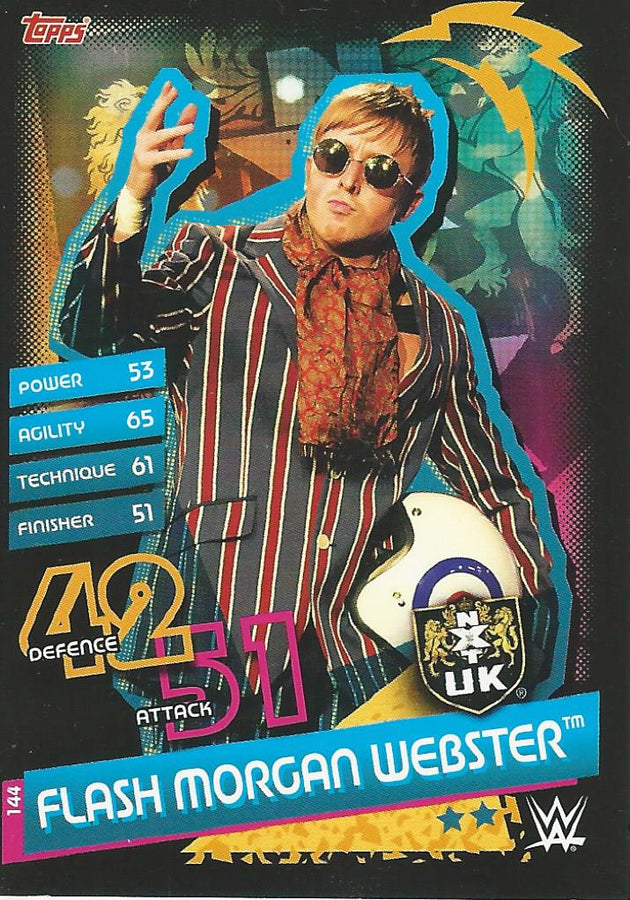 WWE Topps Slam Attax Reloaded 2020 Flash Morgan Webster #144 NXT UK