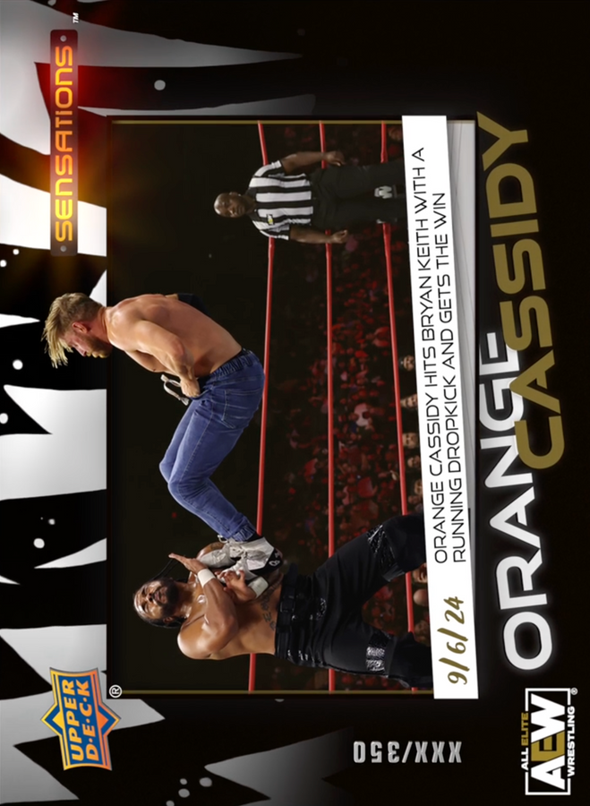 9/6/24 – Orange Cassidy – Orange Cassidy Hits Bryan Keith With a Running Dropkick and Gets the Win