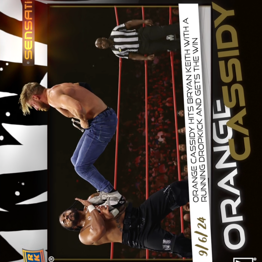 9/6/24 – Orange Cassidy – Orange Cassidy Hits Bryan Keith With a Running Dropkick and Gets the Win