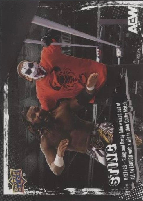 8/27/23 – Sting and Darby Allin Walked Out of All in London With a Win in Their Coffin Match
