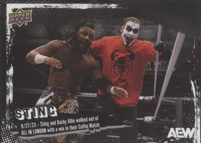 8/27/23 – Sting and Darby Allin Walked Out of All in London With a Win in Their Coffin Match