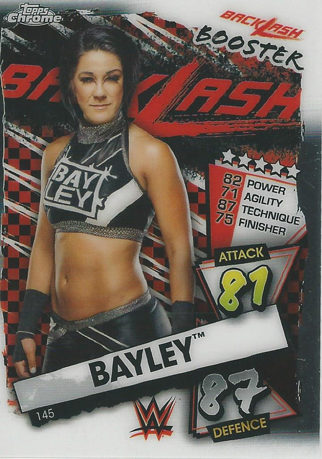 WWE Topps Slam Attax Chrome 2021 Bayley #145