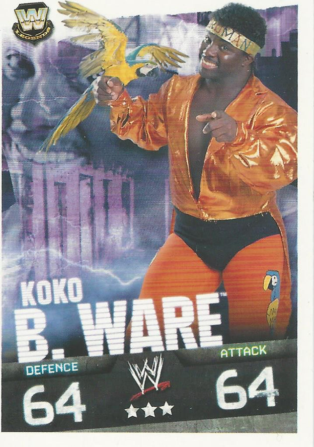 WWE Topps Slam Attax Evolution 2010 Koko B Ware #145