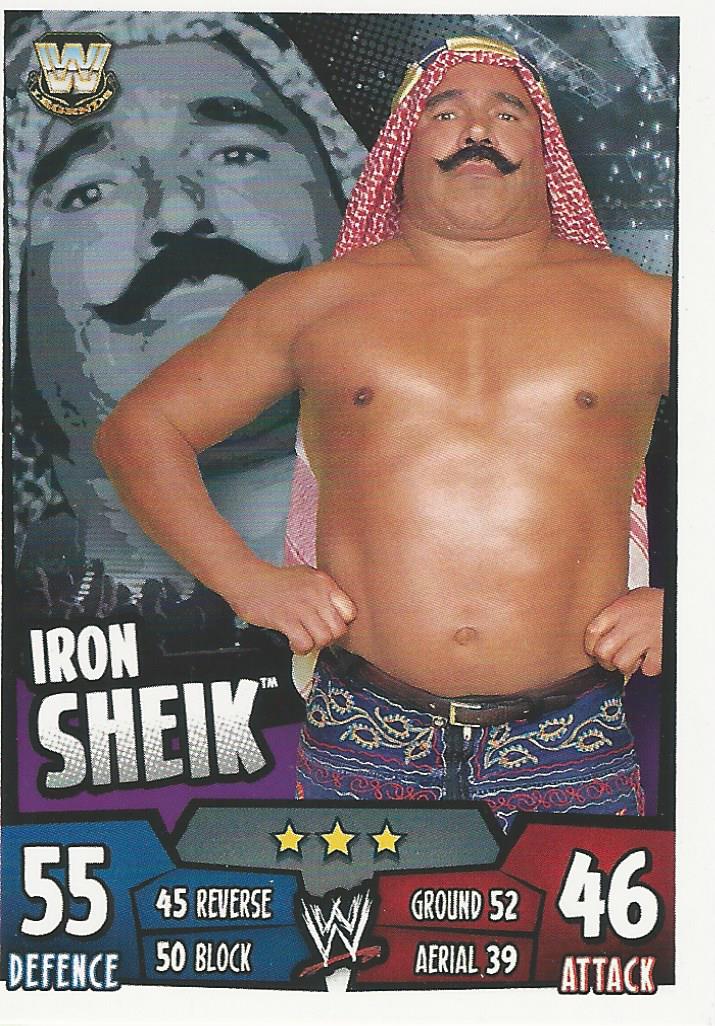 WWE Topps Slam Attax Rumble 2011 Iron Sheik #145