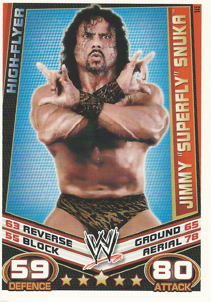 WWE Topps Slam Attax Rebellion 2012 Jimmy Snuka #145
