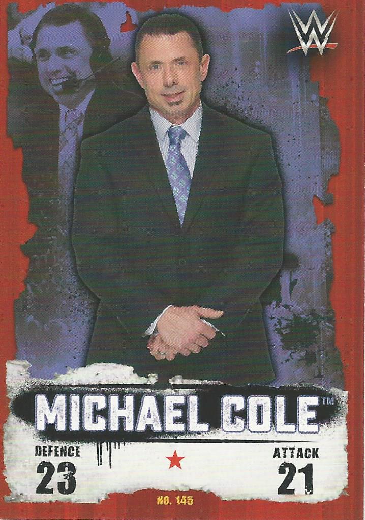 WWE Topps Slam Attax Takeover 2016 Michael Cole #145