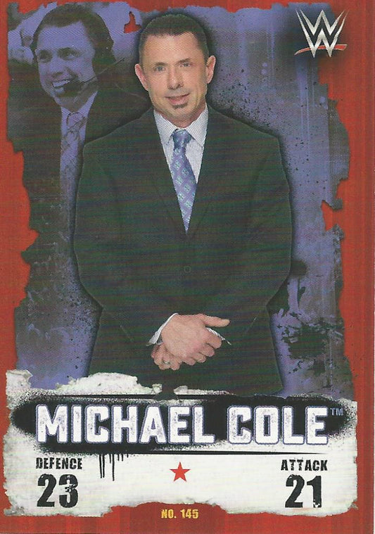 WWE Topps Slam Attax Takeover 2016 Michael Cole #145