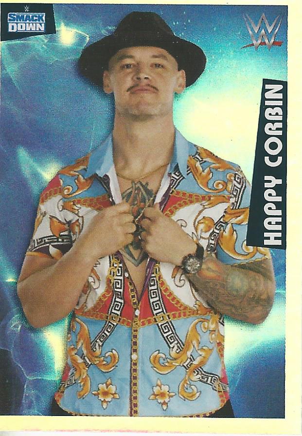 WWE Panini 2022 Sticker Collection Baron Corbin Foil #145