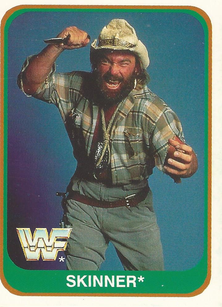 WWF Merlin 1991 Skinner #145