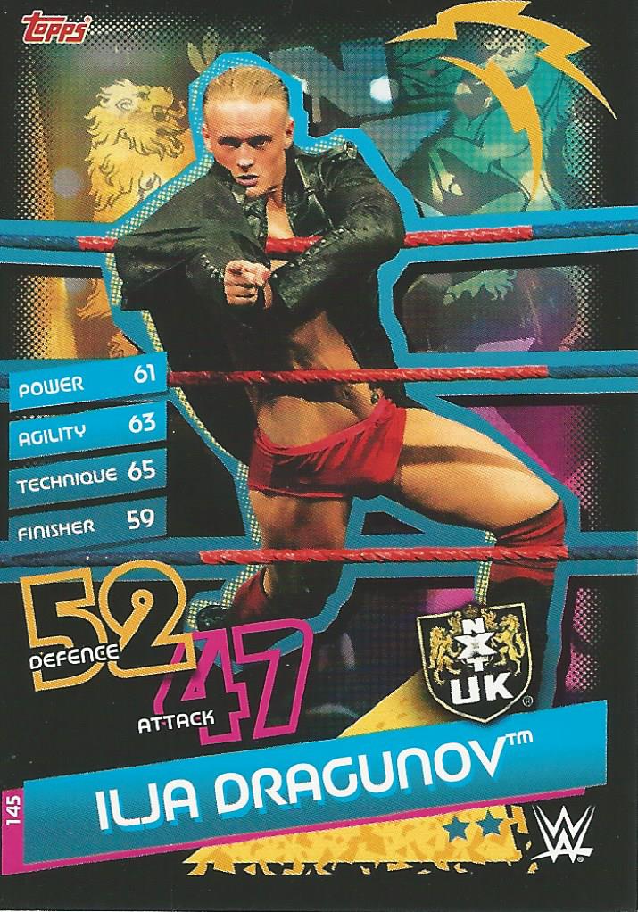 WWE Topps Slam Attax Reloaded 2020 Ilja Dragunov #145 NXT UK
