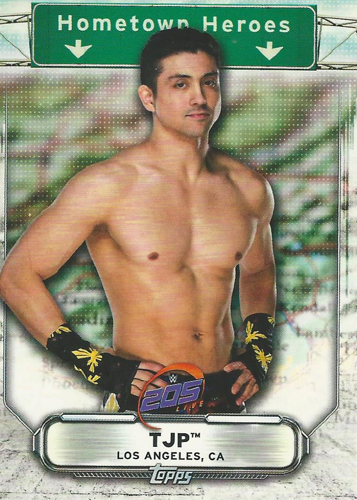 WWE Topps Raw 2019 TJP HH-48 trading card PW Catalog