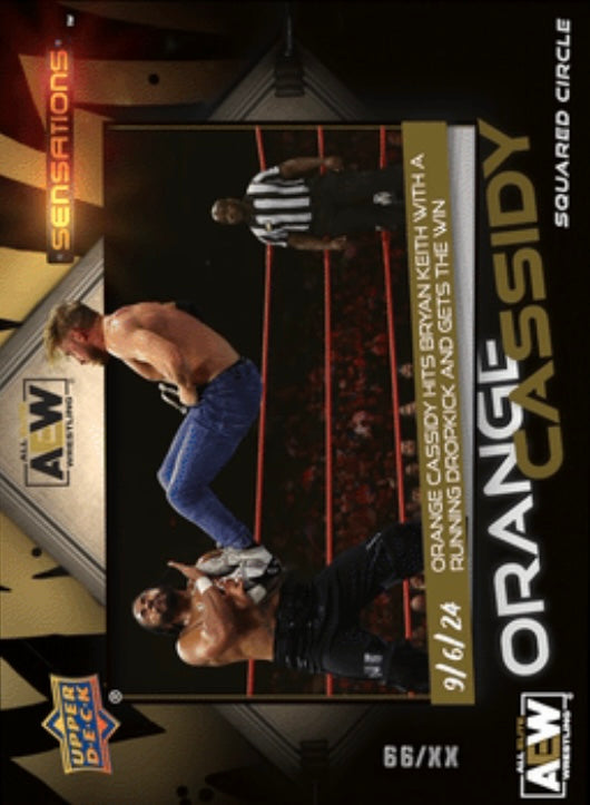 9/6/24 – Orange Cassidy – Orange Cassidy Hits Bryan Keith With a Running Dropkick and Gets the Win