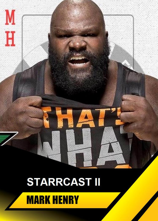 Mark Henry trading card PW Catalog