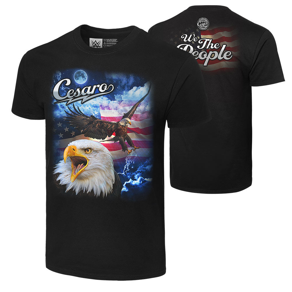 Cesaro "We The People" Retro T-Shirt T-Shirt PW Catalog