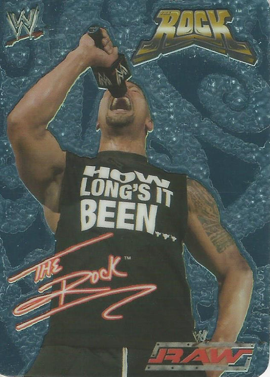 WWE Smackdown 2004 Tesla The Rock Foil #25