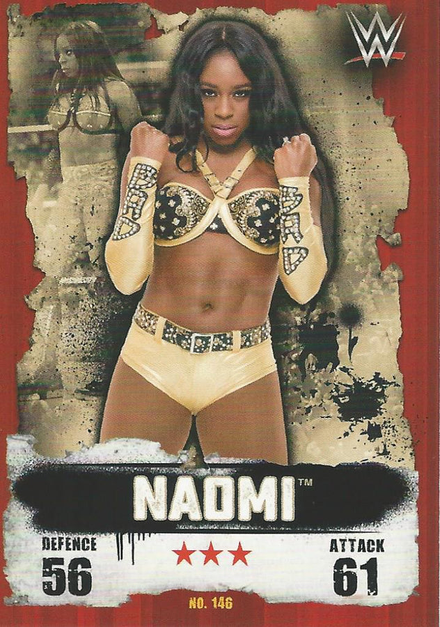 WWE Topps Slam Attax Takeover 2016 Naomi #146