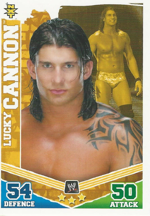 WWE Topps Slam Attax Mayhem 2010 Lucky Cannon NXT #146