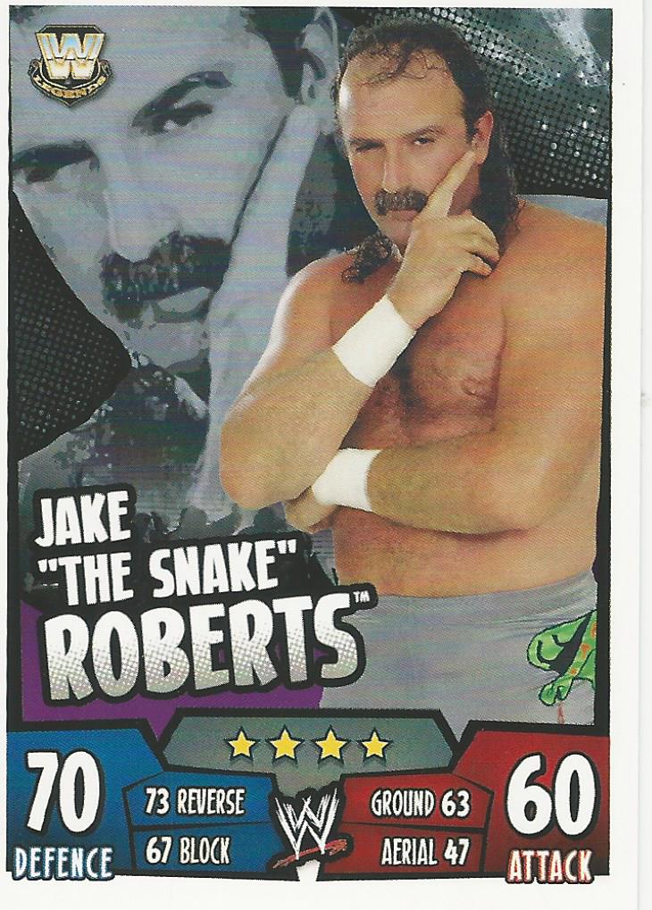 WWE Topps Slam Attax Rumble 2011 Jake the Snake Roberts #146