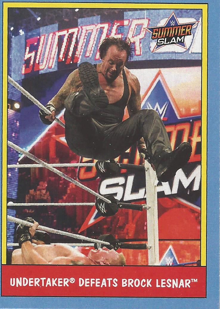 WWE Topps Heritage 2017 Undertaker #46