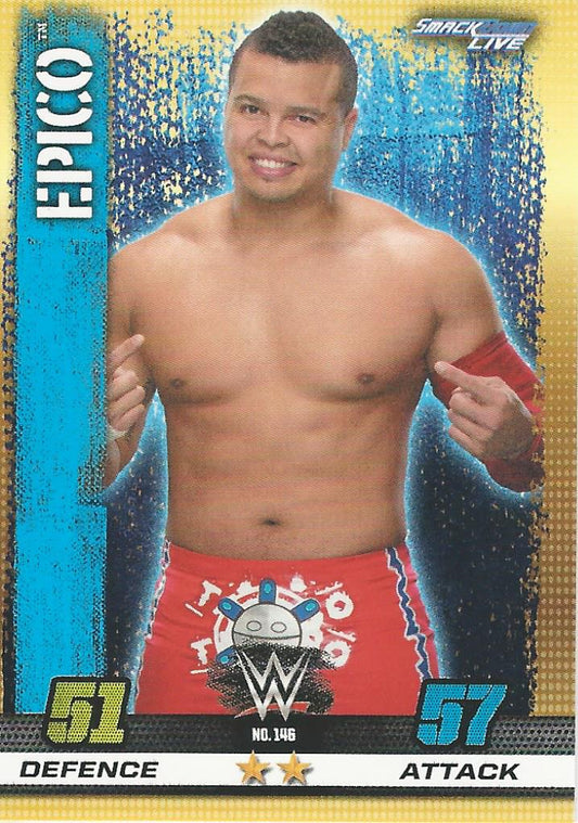 WWE Topps Slam Attax 10th Edition 2017 Epico #146